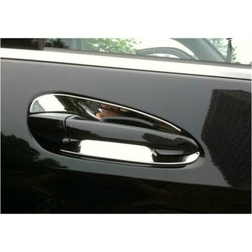Easy to install Handle Inserts Element Accessory Chrome Cover For Mercedes-Benz C GLK Auto