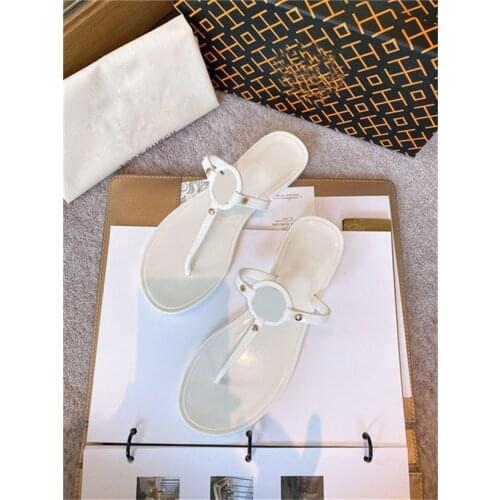 Womens Slippers Summer Womens Beach Flip-flops Sandals Casual Shoes Thick Bottom Womens Shoes Cute Slippers