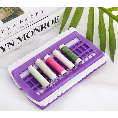 Sewing Needles Holder Embroidery Holder 30 Positions Cross Stitch Line Tool Set Sewing Needles Thread Organizer DIY 3 Colors
