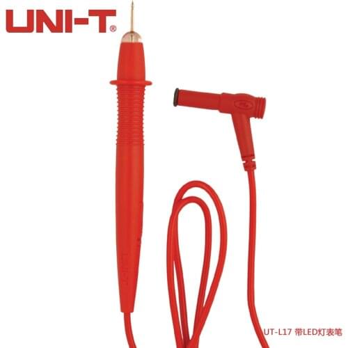 UNI T UT-L17 Multimeter Test Probe With LED Light 1000V 10A Universal Digital Multi Meter Lead Controllable LED light source