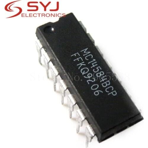 10pcs/lot MC14584BCPG MC14584BCP MC14584 DIP-14 In Stock