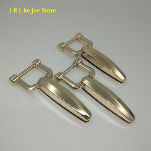 2pcs/ 10pcs /30pcs high-quality zinc alloy handbags shoulder strap link buckle bag handle metal accessories