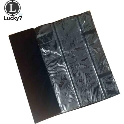 20 Grids In Portable Black Velvet Jewelry Roll Storage Bag Ring Pendant Folding Travel Organizer Earrings Case Box Zipper Bag