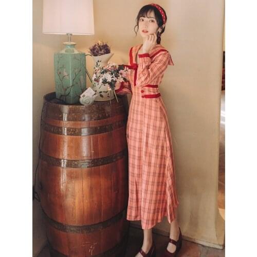 2019 new fashion womens clothing Autumn vintage dress women dress dresses