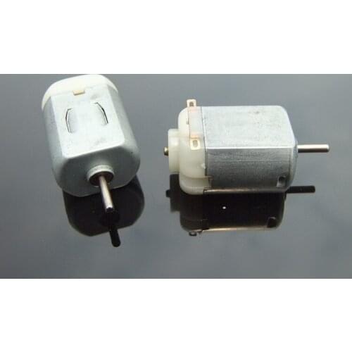 5pcs Mini Micro 130 motor for massager remote control car boat razor diy toy motor DC 3V 6V