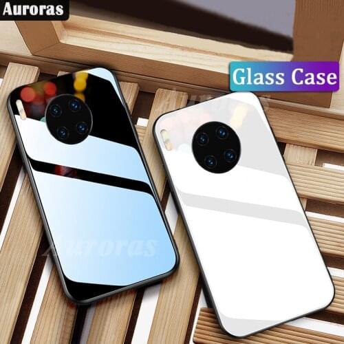 Auroras For HUAWEI Nova8 i Case Tempered Glass Hard Back Cover For Huawei Nova 8i Case Shockproof Coques Fundas Case