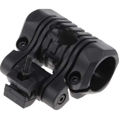 Tactical Flashlight Mount Holder Clip Picatinny Rail Mount Accessories Hunting Shooting Tactical Wargame Equipment For Helmet
