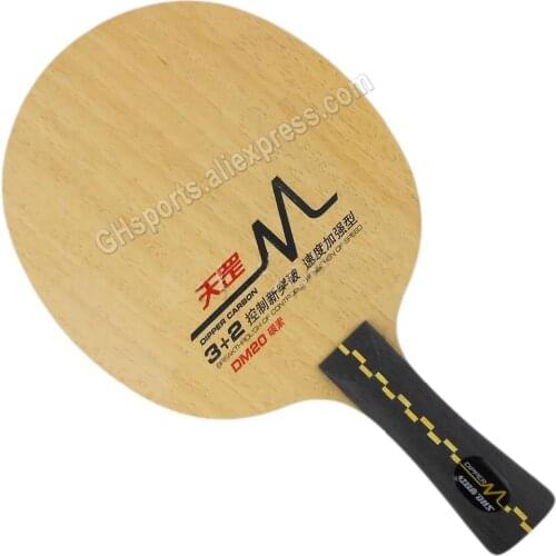DHS DM.20 Table Tennis Blade for PingPong Racket shakehand long handle FL