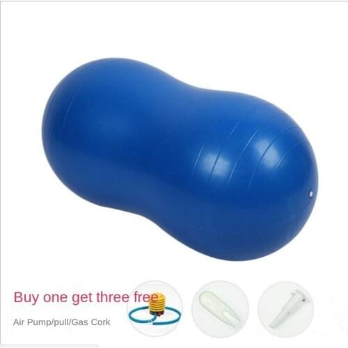 Hot sale inflatable peanut massage ball thickened explosion-proof capsule ball sports yoga ball