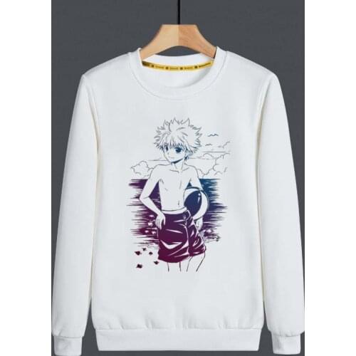 Hunter X Hunter Hoodies GON FREECSS Kurapika Men Sweatshirt Tracksuit Anime Harajuku Casual Killua Zoldyck Hooded Tops
