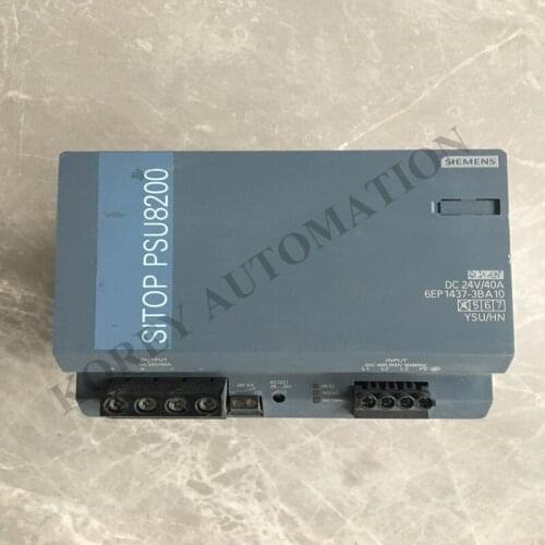 SIEMENS PSU8200 POWER SOURCE 6EP1437-3BA10 USED GOOD IN CONDITION ALMOST NEW GOODS IN STOCK