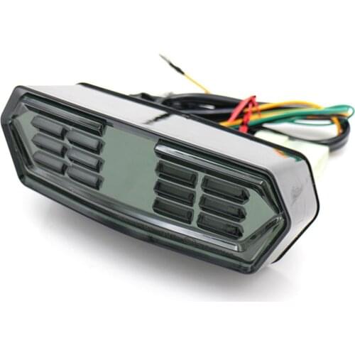 For Honda MSX125 MSX 125 SF 2007 2008 2009 2010 2011 2012 2013 2014 Motorcycle Rear LED Tail Light Brake Turn Signals Integrated