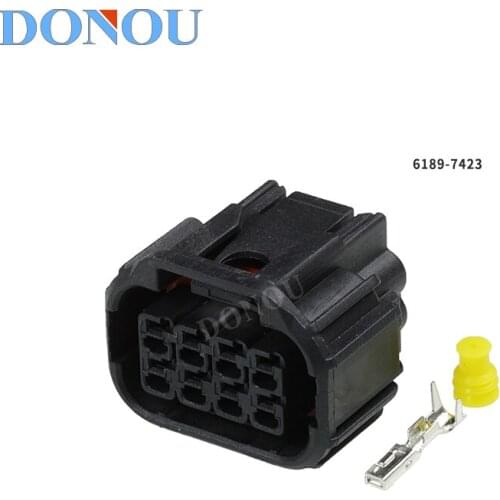 1set 8pin apply the Honda civic accord LED headlamps, line light fog lamp plug horn harness modification With termi6189-7423