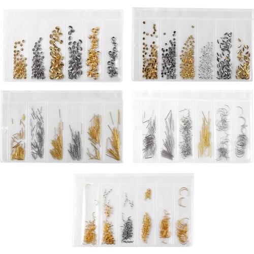 1 Bag Creative 3D Metal Nail Art Charms Convenient Practical User-friendly Design DIY Manicure Rivets Studs Decorations