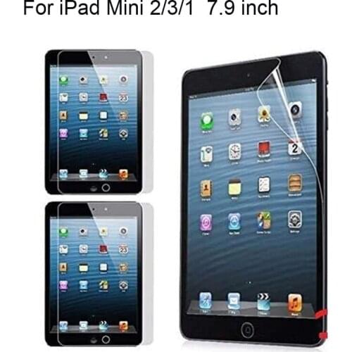 100pcs/Lot for Apple iPad Mini 3, iPad Mini 2, iPad Mini 1 Screen Protector, High Definition Clear/Matte Shield (PET)