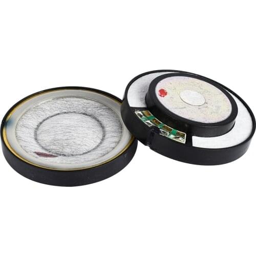 40mm Headset Driver Hifi Headphone Speaker Unit Stereo 16ohm Bluetooth Earphone Diy Free hanging edge Composite film 2PCS