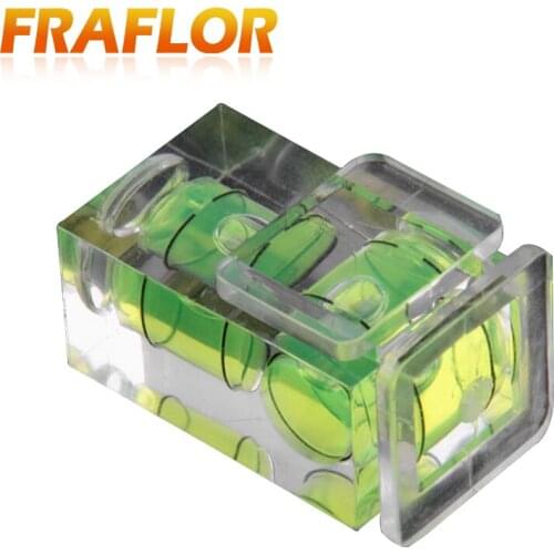 5pcs/lot Camera Flash Hot Shoe 2 Axis Bubble Spirit Level Gradienter For Canon Nikon Sony Universal DSLR Camera Photography