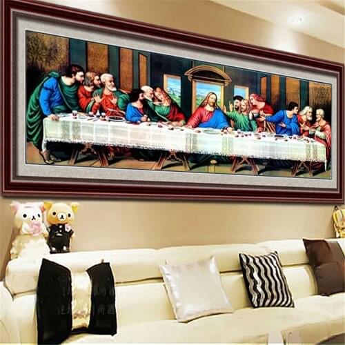 Huacan Diamond Mosaic Jesus 5D Diamond Painting Cross Embroidery Kit Religion Picture Of Rhinestones Bedroom Decoration