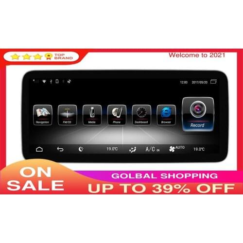 Android10.0 4+64 For Mercede Benz CLA GLA A Class W176 2013-2019 Car GPS Navigation Auto Multimedia player Radio Stereo Headunit