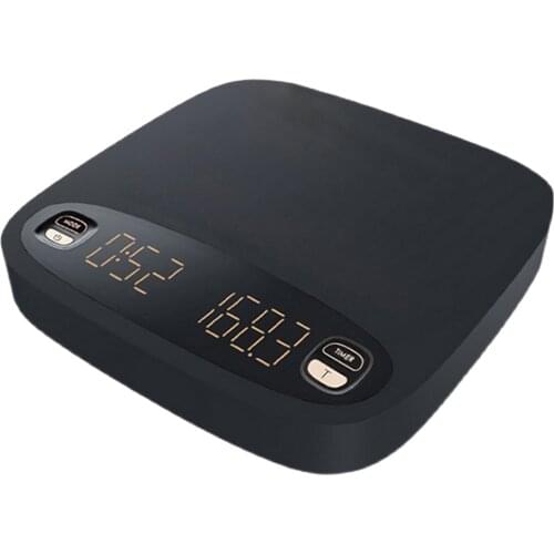 USB Charging Hand Coffee Electronic Scale Smart Coffee Scale With Timing Function Roasting Scale Kitchen Scales