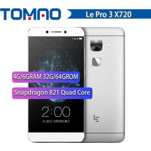 NEW Letv LeEco Le Pro 3 X720 Mobile Phone 4G/6GRAM 32G/64GROM Snapdragon 821 Quad Core 5.5" Dual SIM 16MP 4070mAh 4G LTE Google