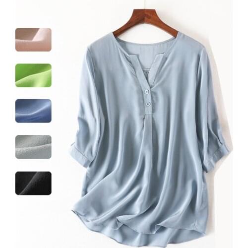 Magic Elli Womens Silk Shirts