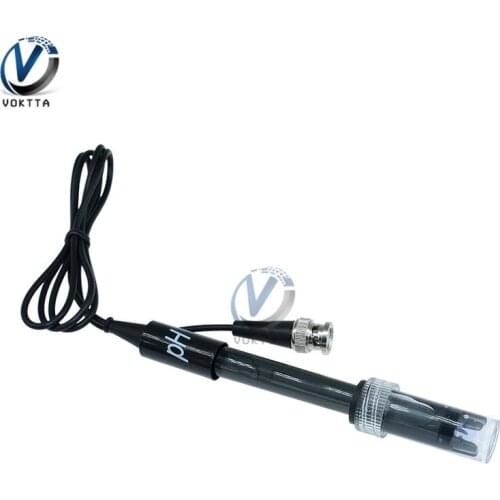 PH Electrode Probe BNC Contor for Aquarium Hydroponic PH Controller Meter Sensor ph tester probe Detection detect medidor