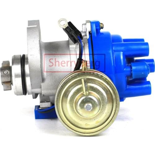 SherryBerg Complete Distributor for Kia Pride Mazda Kk150-18-200a for Mazda B3 1.3 1.6 Ford Laser 1.3 12N.011/021.093 Blue Cap