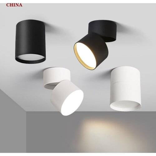 LED Downlight Ceiling Spot lights for Living Lamp 7w 12w 15w Ceiling Lighting For Kitchen Bathroom light Surface mounted