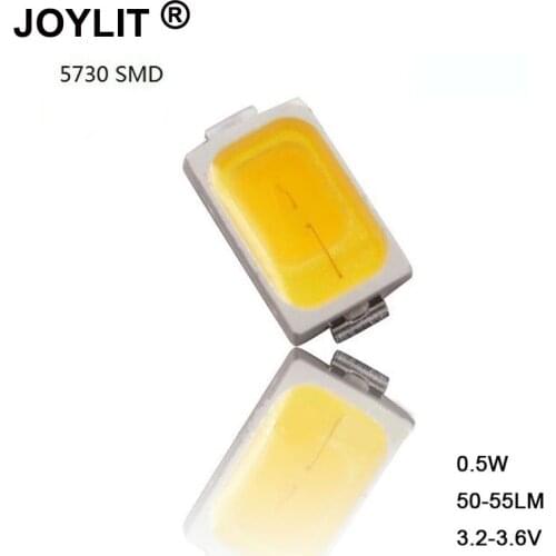 1000 0.5W SMD 5730 5630 LED breads 50-55lm 6500K white warm white cool white blue lamps