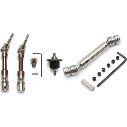 CVD Front Wheel Universal Drive Shaft for Wltoys 12428 12423 12427 1/12 & Rear Universal Drive Shaft Transmission Shaft