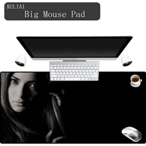 XGZ Beautiful Girl Black Cool Applies To All Computers Using A Mouse Pad To Meet All Your Size Needs To Decorate Your Desktop