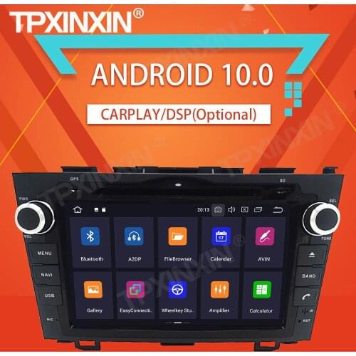 4+64G For Honda CRV 2006-2011 Android10.0 Car Stereo Tape Recorder Multimedia player GPS Navigation Head Unit DVD DSP