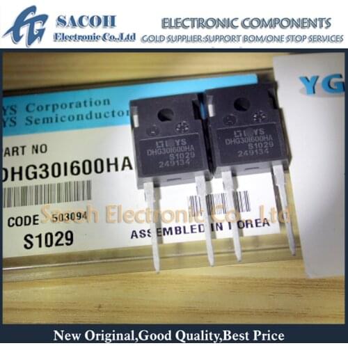 Free Shipping 10Pcs DHG30I600HA or DHG20I600HA TO-247 30A 600V FRED Fast Recovery Diode