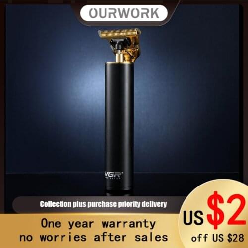 Electric Hair Cliper USB Charging Hair Dresser Push Scissors Carving Super Long Life Detachable Cutter Head