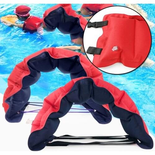 Kids Adults Swim Belt Lightweight Portable Inflatable Buoyant Belt for Swim Water Sports SNO88