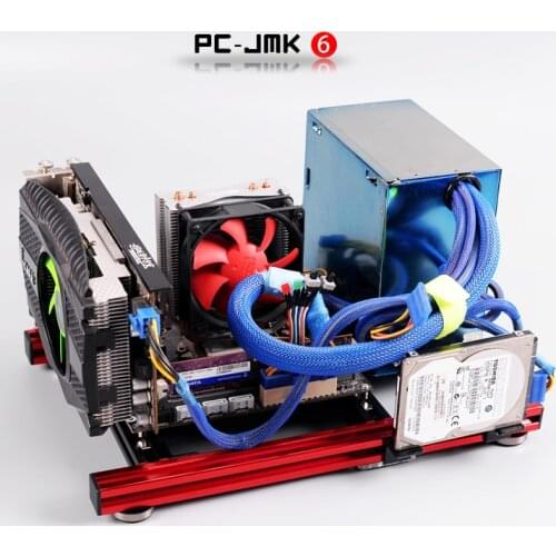 Personalized small case Aluminum case Open bracket ATX Suitable for small motherboard itx transformation platform
