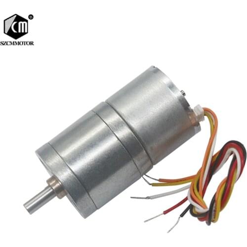11PPR Hall Encoder BLDC Geared Motor PWM Adustable Speed Micro Brushless Gear Motor