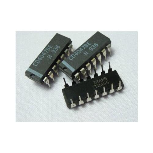 10PCS CD4047BE DIP14 CD4047 DIP 4047BE and original IC