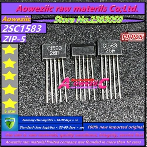 Aoweziic 100% new imported original 2SC1583 C1583 ZIP-5 transistor