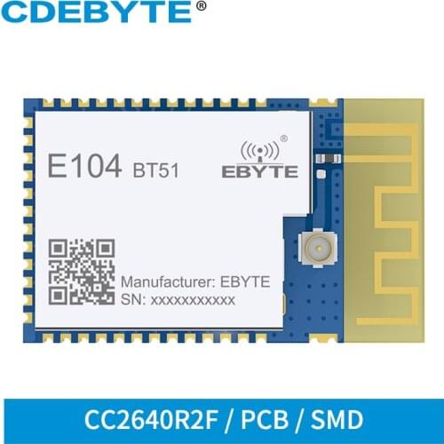 CC2640R2F BLE 5.0 Bluetooth Module 2.4GHz iBeacon Low Power 5dBm PCB Antenna SMD UART Wireless Transceiver