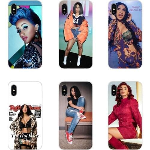 For Samsung Galaxy A3 A5 A7 A9 A8 Star A6 Plus 2018 2015 2016 2017 Cardi B Geometric Graphic Accessories Phone Shell Covers