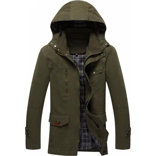 Hot spring and autumn thin mens hooded jacket Overcoat free shipping