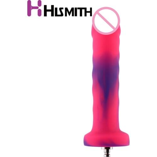 Hismith 6.7" silicone dildo for sex machine attachment 3.5cm Diameter sex products sex toys for adult colorful mini anal dildos