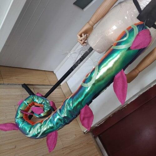 Game LOL Neeko CosplayTail New Skin Curious Chameleon Cosplay Tail Props Anime Prop