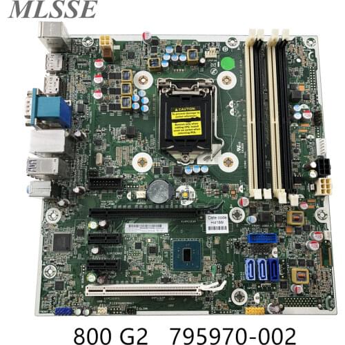 For HP Elite 800 G2 SFF Desktop Motherboard 795970-002 795970-602 795206-002 LGA 1151 DDR4 Q170 100% Tested Fast Ship