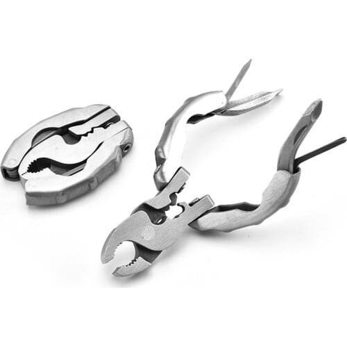 2021 Edc Mini Multi-functional Turtle Back Pliers 9 In 1 Multi-purpose Pliers Screw Driver Portabl Outdoor Camping Army Knife