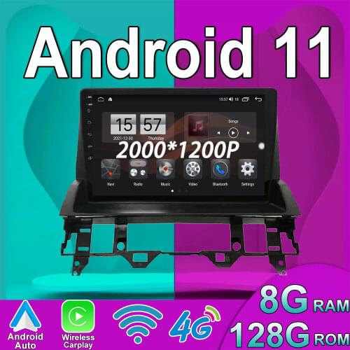 Car Multimedia Player Android 10 For Mazda 6 2002 2003 2004 2005 2006 2007 2008 lecteur DVD de voiture multimédia Navigation GPS