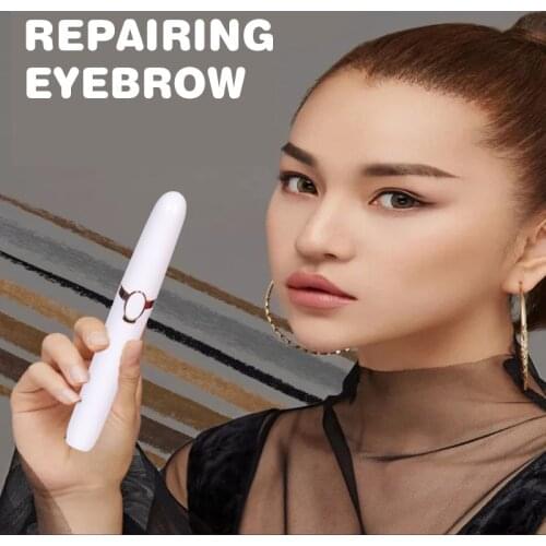 New Design Electric Eyebrow Trimmer Makeup Painless Eye Brow Epilator Mini Shaver Razors Portable Facial Hair Remover for Women