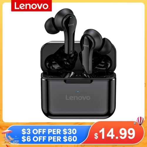 Original Lenovo Wireless Headphone Touch Control Bluetooth Earphones HD Stereo Music Headset With Mic for Android iOS Phone